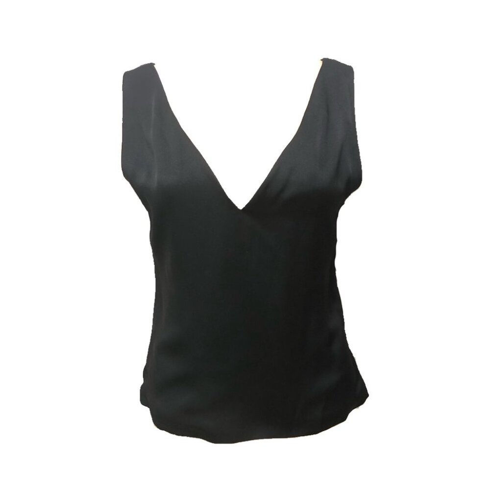 Yves Saint Laurent Rive Gauche Satin Top